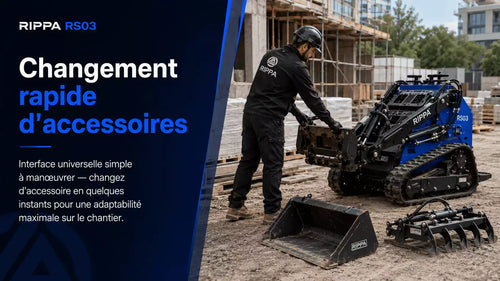 2. Changement rapide d'accessoires